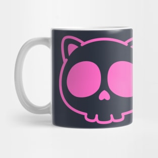 Cat Skull Pink Mug